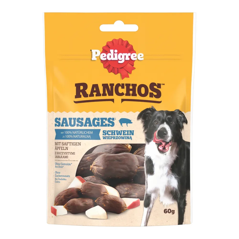 Pedigree Ranchos Würstchen - Schwein & Apfel (60 g)