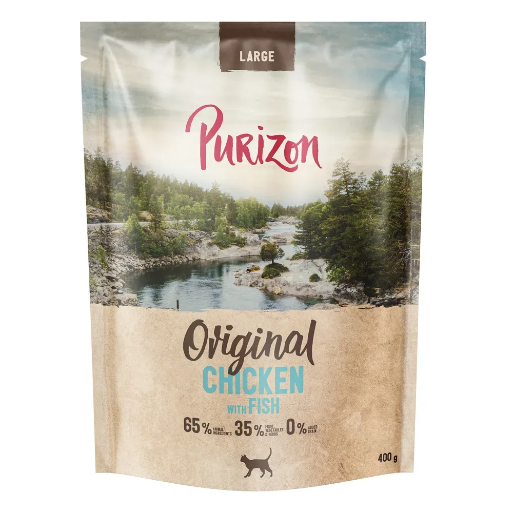 Purizon Large Adult Huhn & Fisch - getreidefrei  - NEU: 400 g