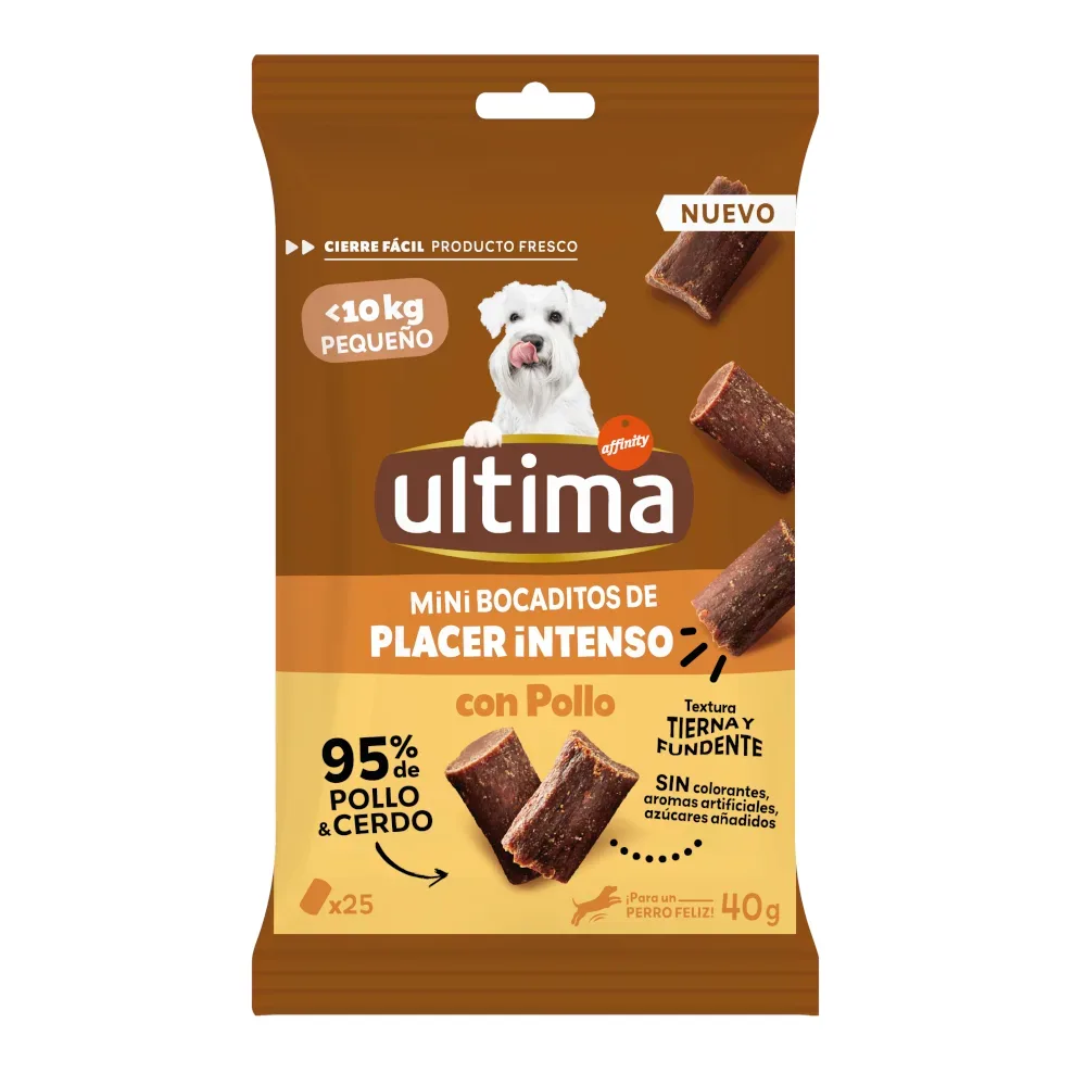 Ultima Dog Mini Snack - Rind (40 g)