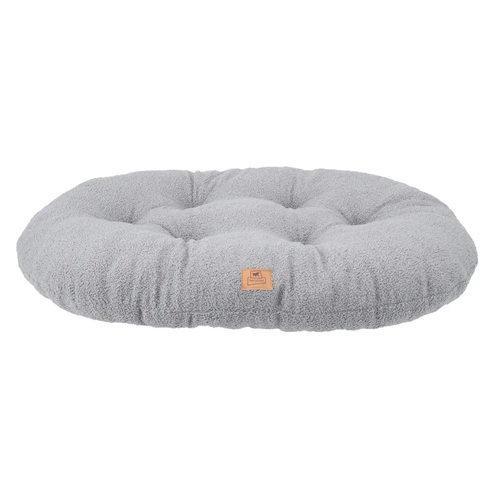 Ferplast Kissen Relax Bouclé, grau - 78: L 78 x B 50 x H 11 cm