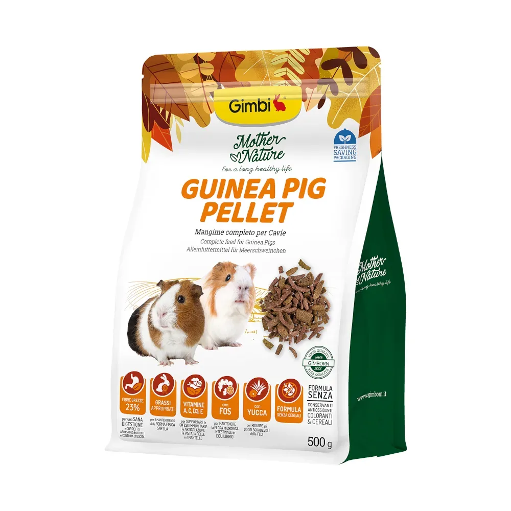 Gimbi Mother Nature Guinea Pig Pellet - 500 g
