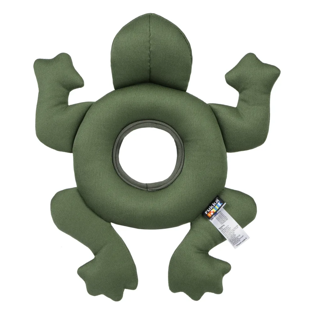 Rukka Hundespielzeug Schwimmender Frosch - L 23 x B 20 cm