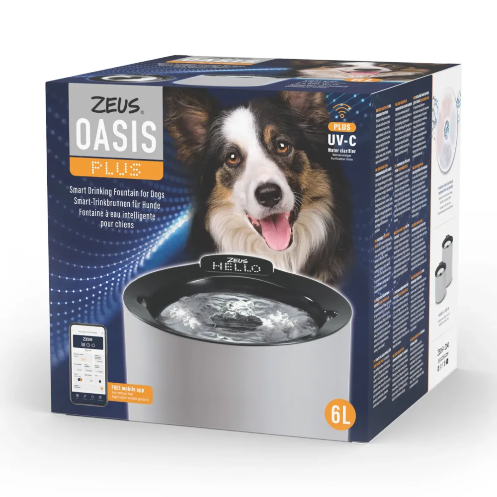 Zeus Oasis Plus Smarter Trinkbrunnen - 6 l