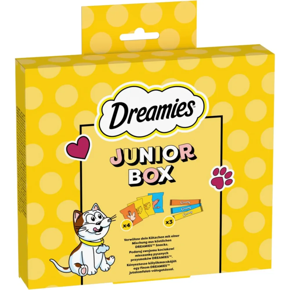 Dreamies Katzensnacks Mega Pack - Junior Box (150 g)