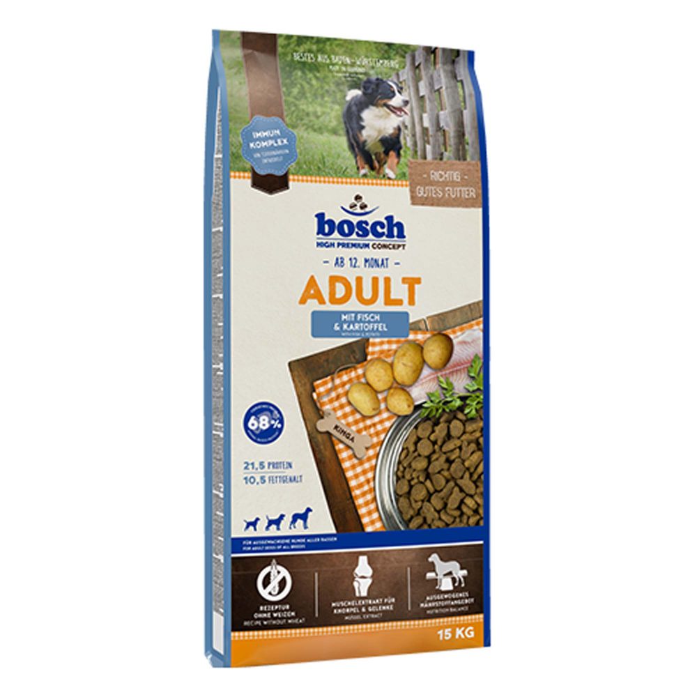 bosch High Premium Concept Adult Fisch & Kartoffel 15 kg