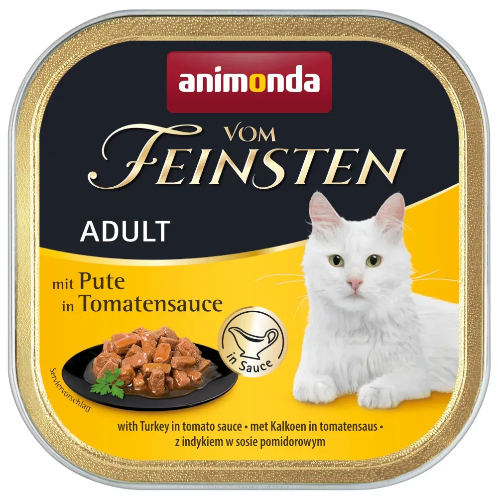 animonda vom Feinsten Adult NoGrain in Sauce 6 x 100 g - Huhn in Karottensauce