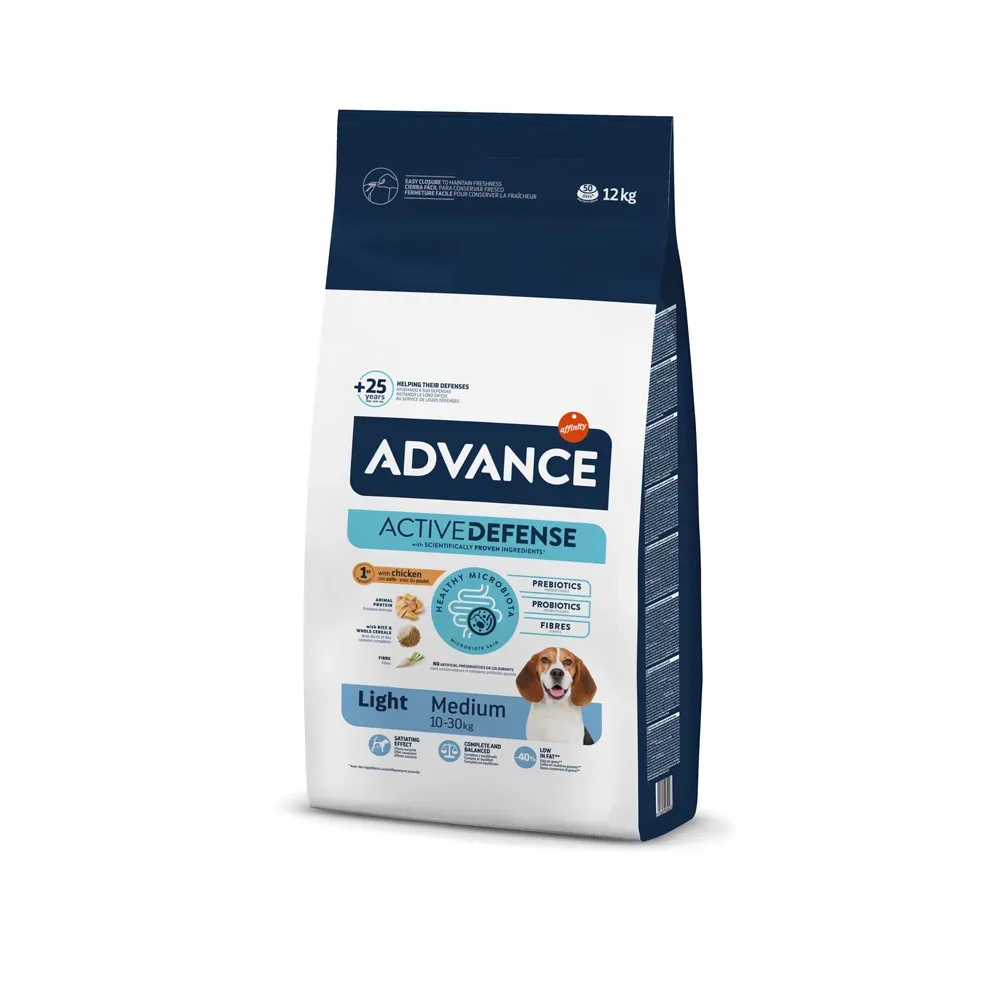 Affinity Advance medium für Hunde - Medium Light Huhn (2 x 12 kg)
