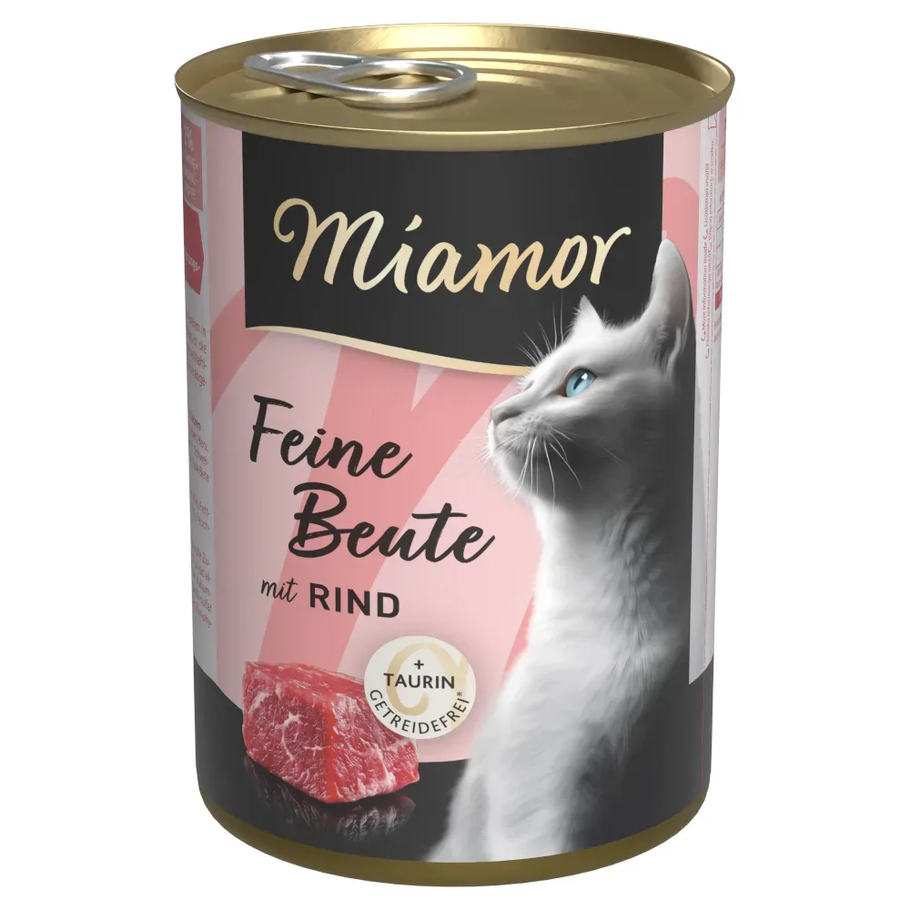 Sparpaket Miamor Feine Beute 24 x 400 g - Pute
