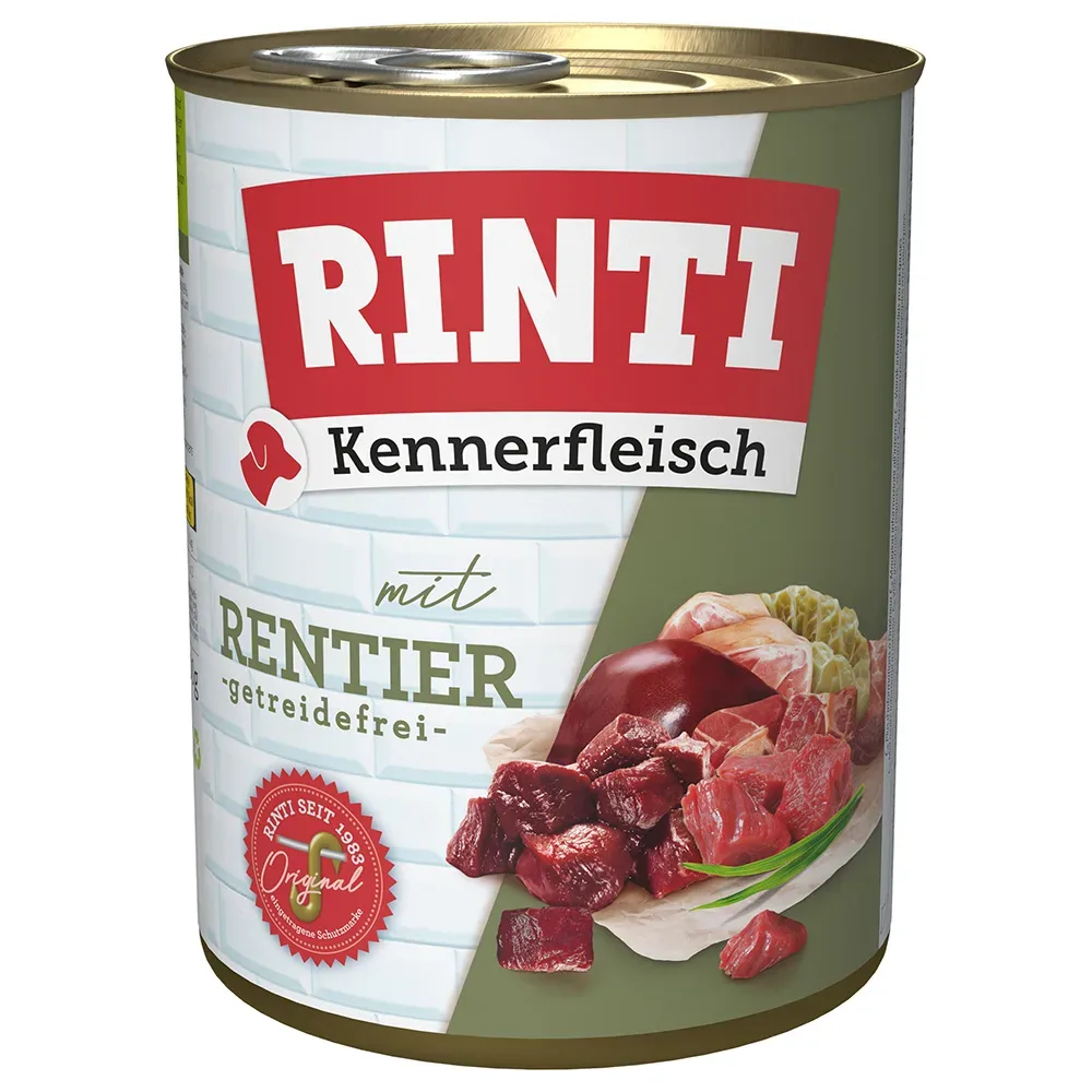 RINTI Kennerfleisch 6 x 800 g - Rentier