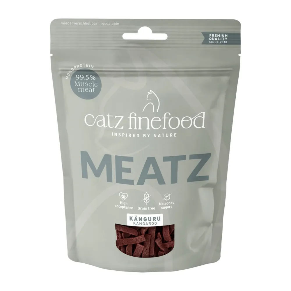 catz finefood Meatz - Sparpaket: 2 x Känguru (2 x 45 g)