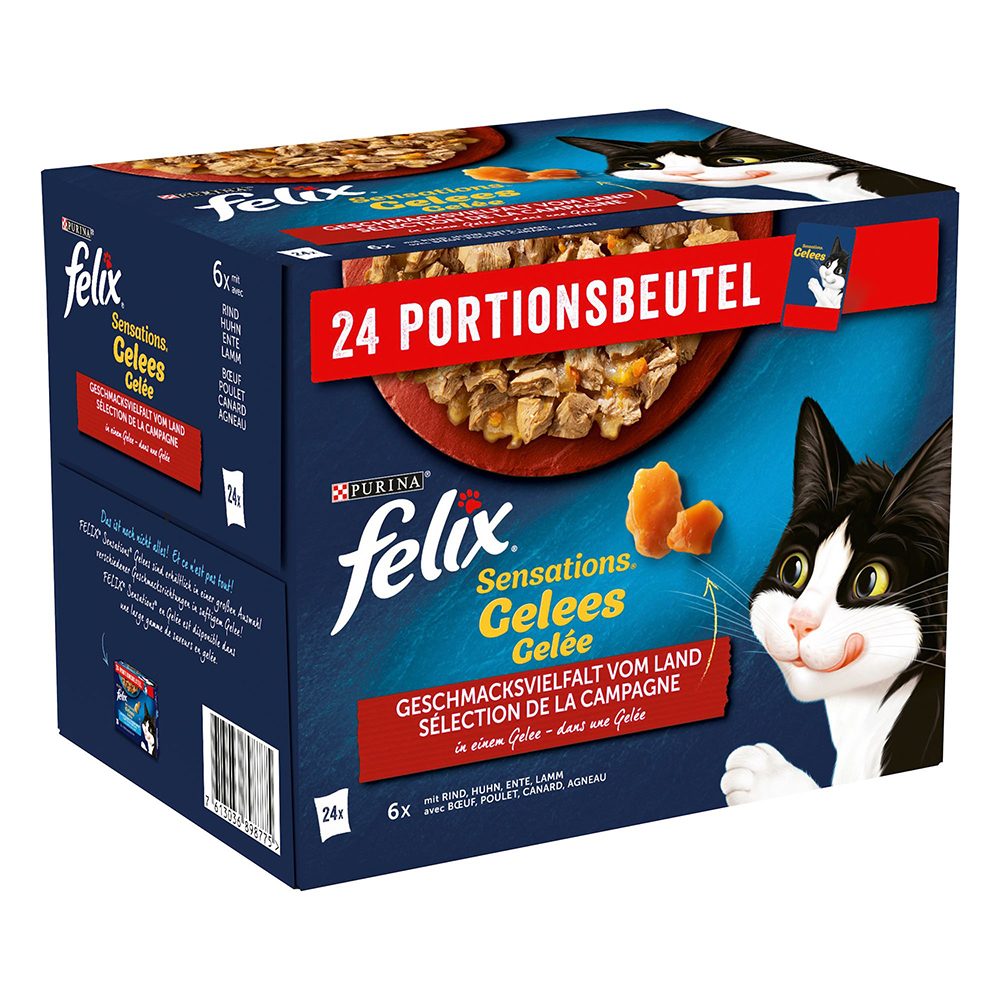Felix Sensations Gelees 24x85g Geschmacksvielfalt vom Land