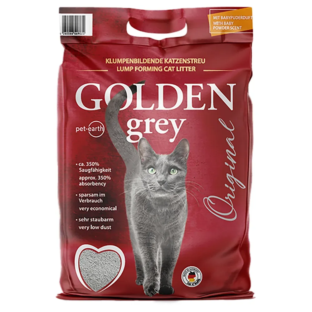 Golden Grey Original Katzenstreu - Sparpaket 2 x 14 kg