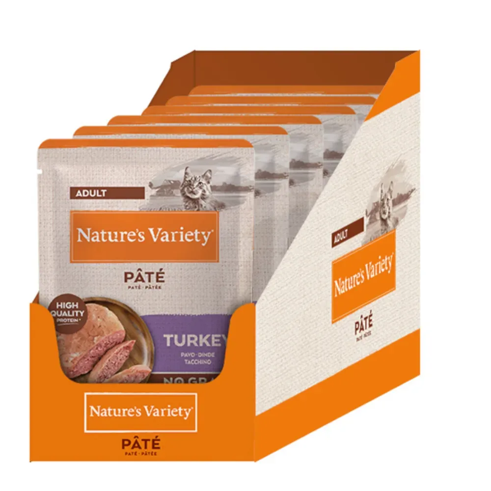 Megapack Nature's Variety Original Paté No Grain 24 x 70 g - Truthahn