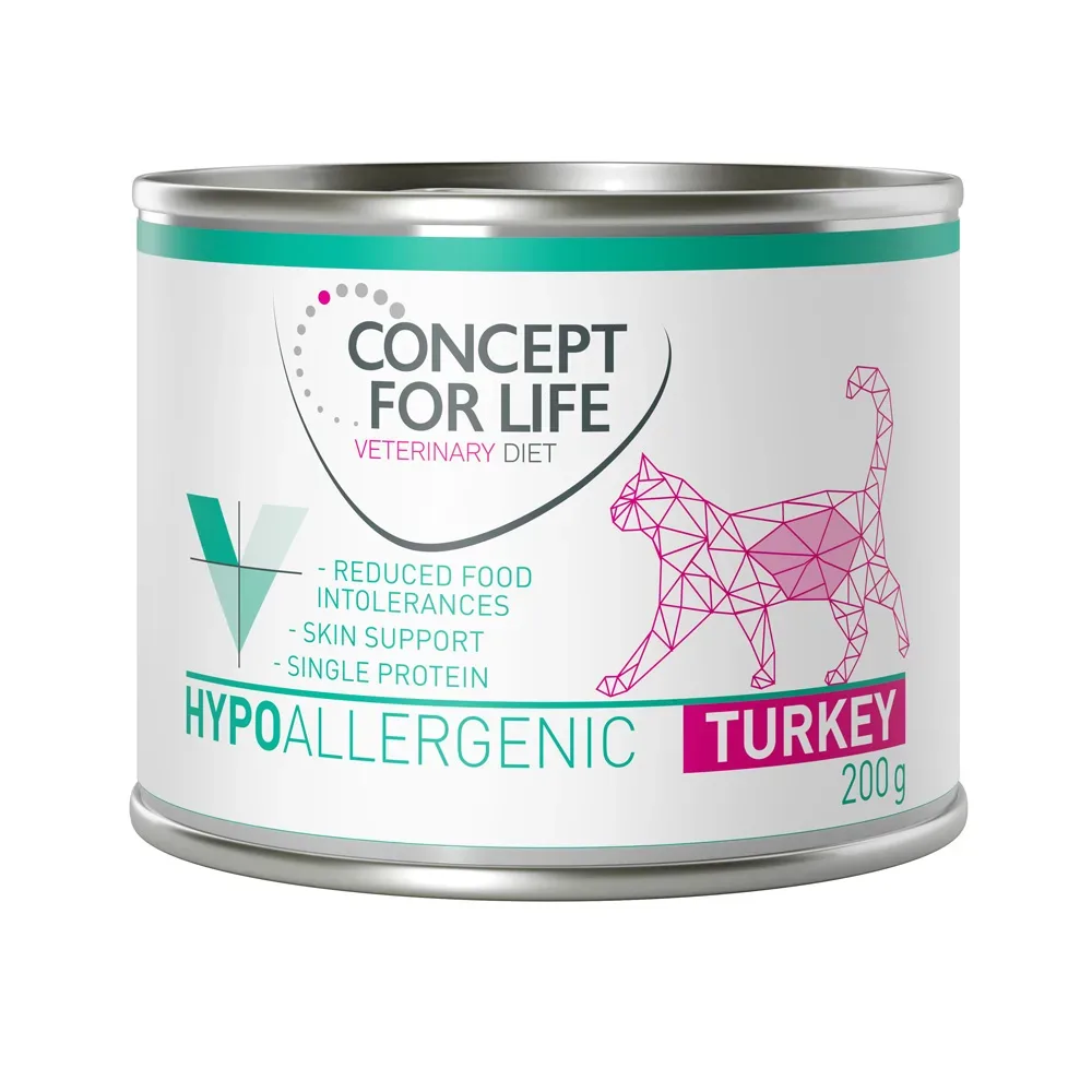 Concept for Life Veterinary Diet Hypoallergenic Pute - 6 x 200 g