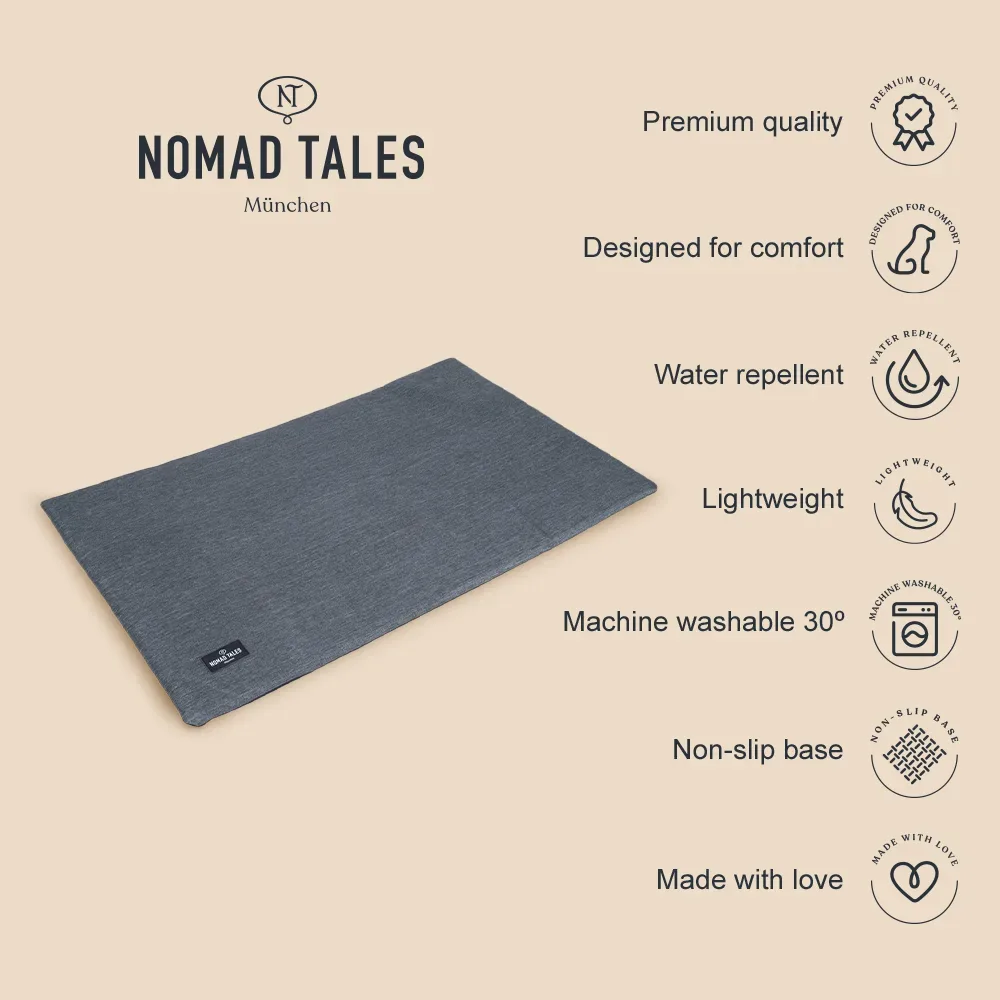 Nomad Tales Spirit Outdoor Hundematte Riverway - Grösse S: L 76 x B 46 cm