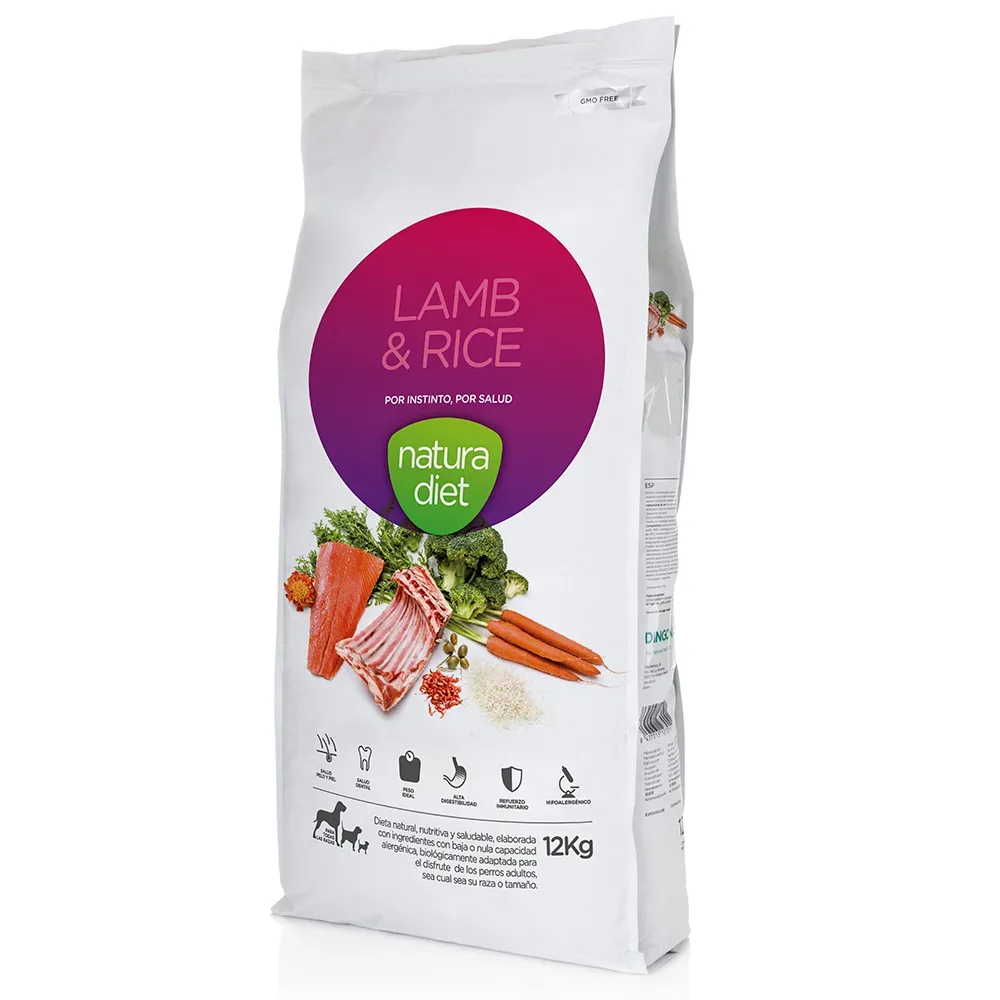 Zum Sonderpreis! Natura Diet 2 x 12 kg - Adult Lamm & Reis