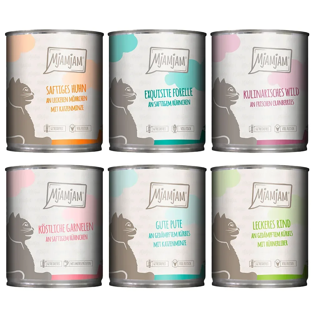 Mixpack MjAMjAM 6 x 800 g - Mix (6 Sorten)