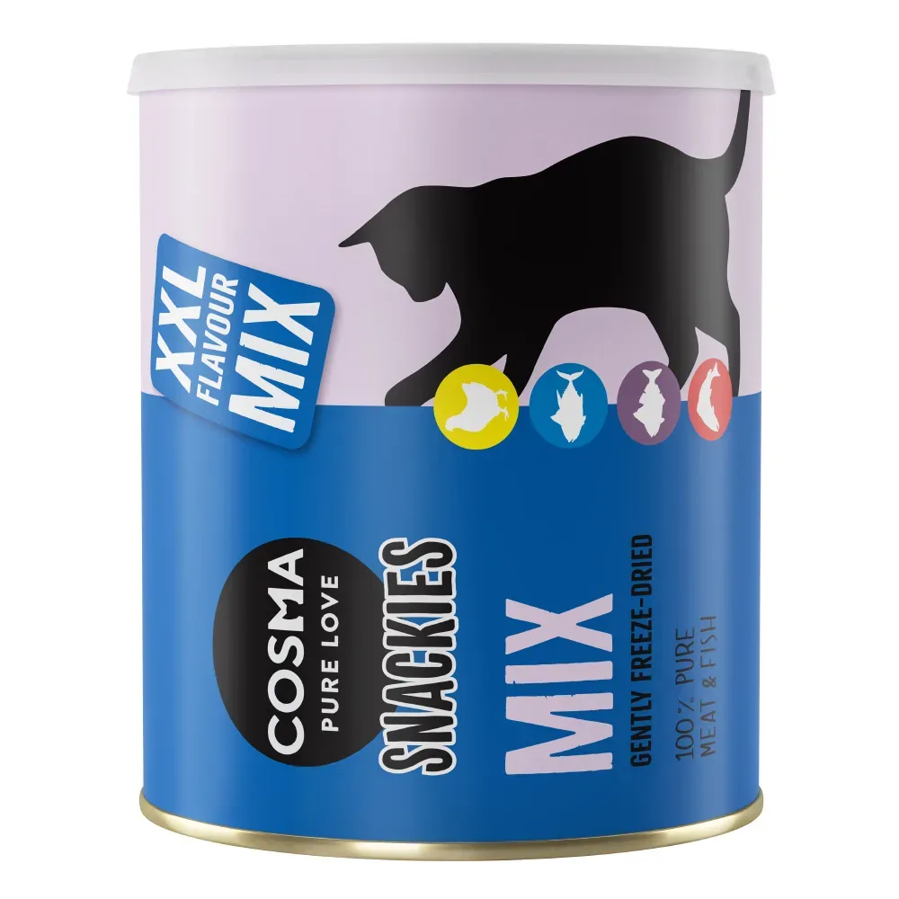 Sparpaket Cosma Snackies Maxi Tube & XXL Maxi Tube  - Cosma Snackies XXL gemischt: 3 Sorten (530 g)