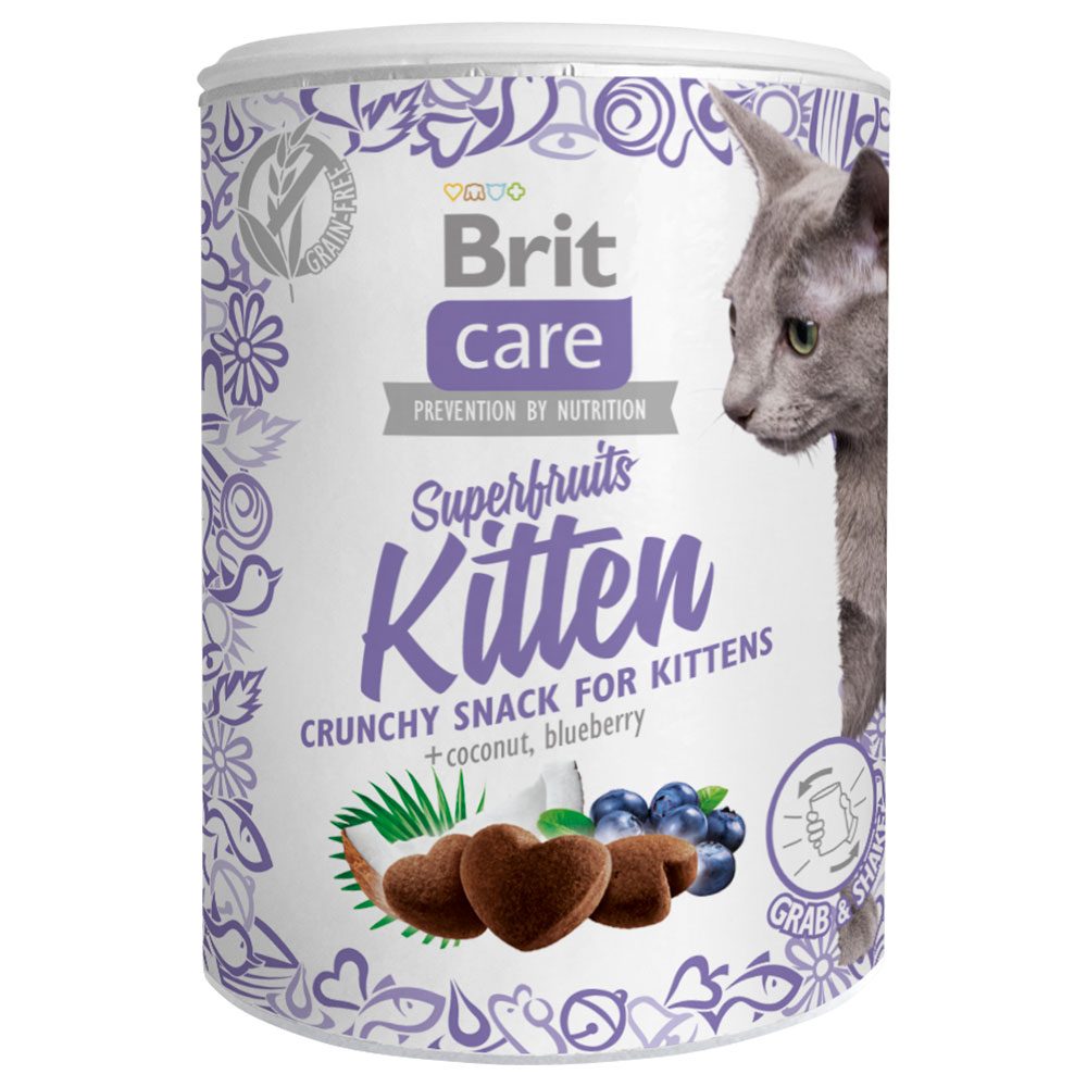 Brit Care Snack Katze Superfruits Kitten 100g