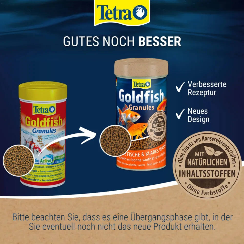 Tetra Goldfish Granulat - 250 ml