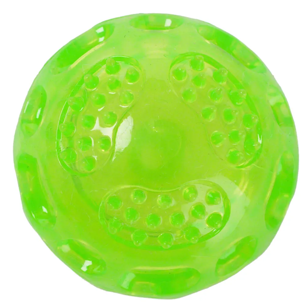 Hundespielzeug Squeaky Ball aus TPR - 3 Stück im Sparset