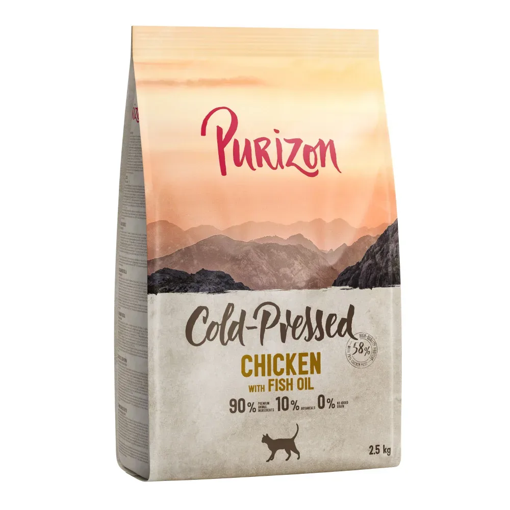 Purizon Kaltgepresst Sparpaket 2 x 2,5 kg - Huhn mit Fischöl