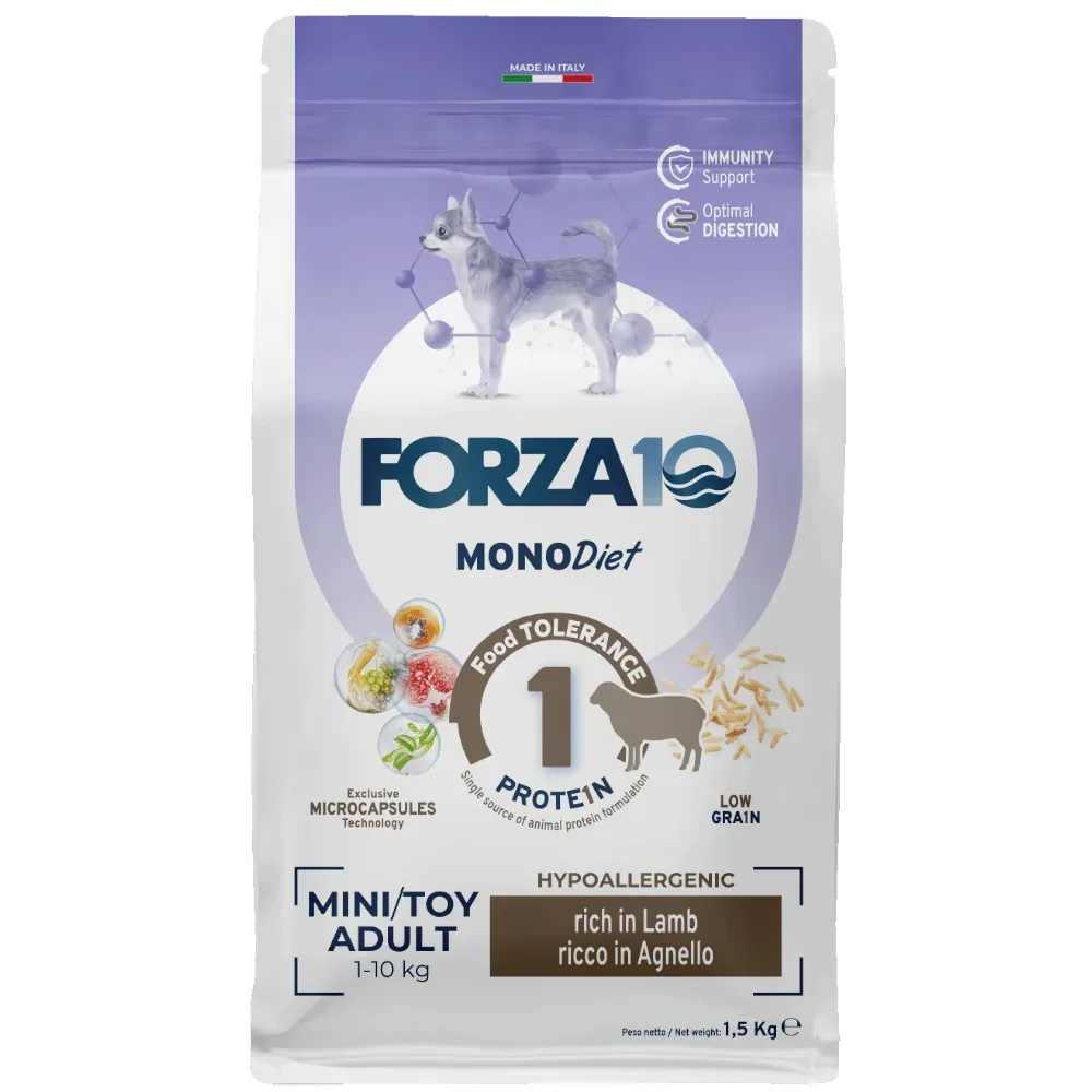 FORZA10 Mini & Toy Diet Lamm & Reis - 1,5 kg