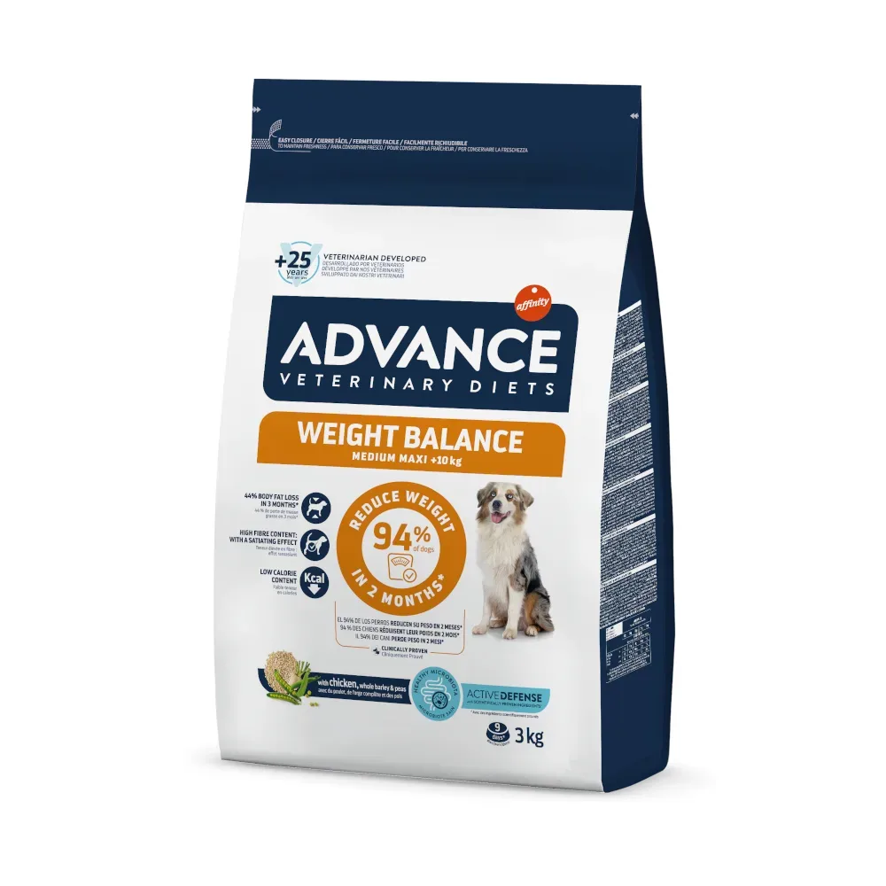 Advance Veterinary Diets Weight Balance Medium/Maxi - 12 kg
