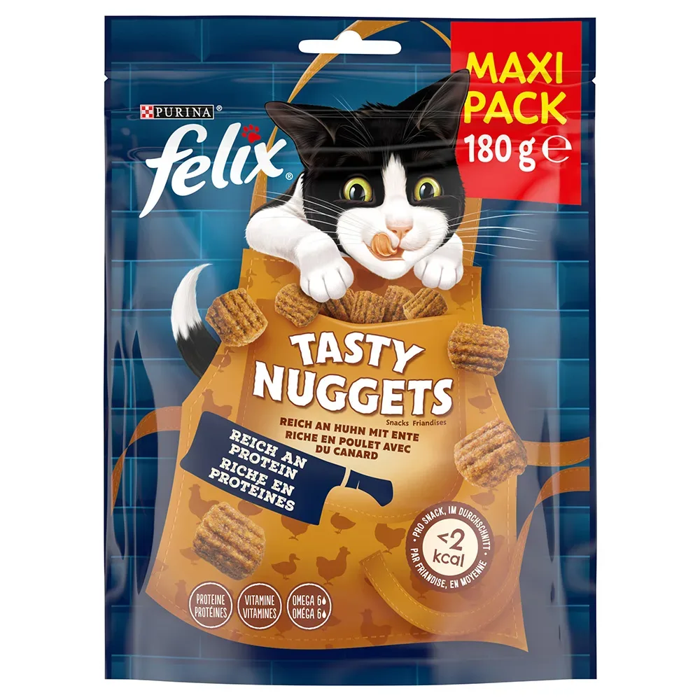 Felix Katzensnack Tasty Nuggets Huhn & Ente