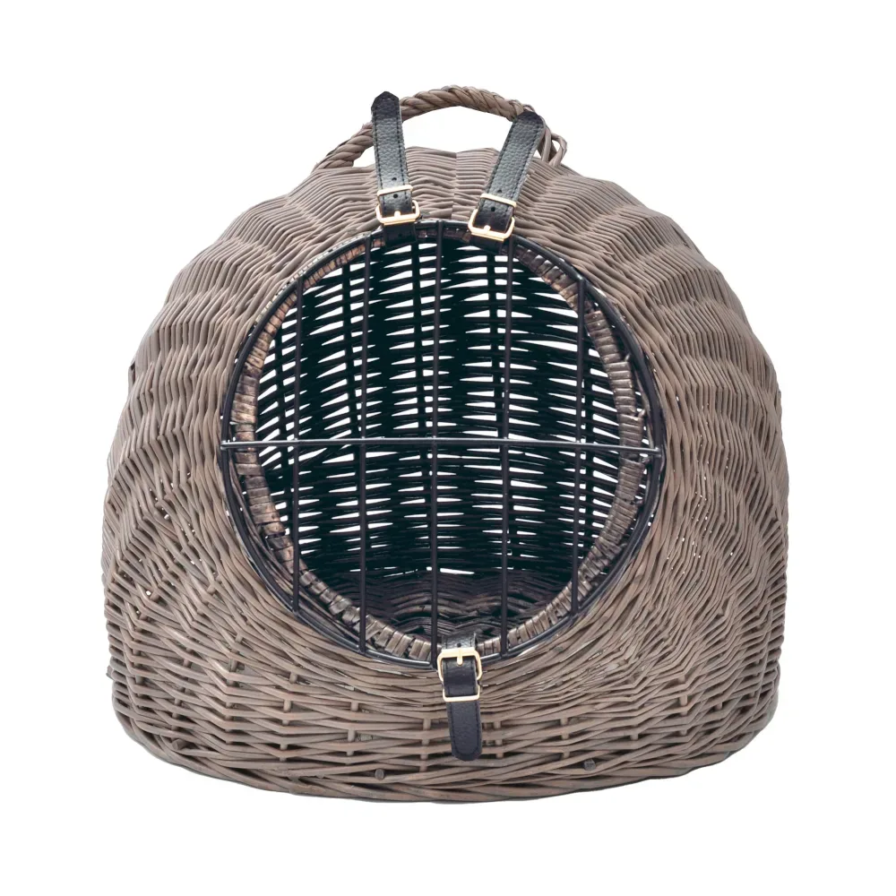 Aumüller Korbhöhle, vintage grau - L 58 x B 37 x H 45 cm