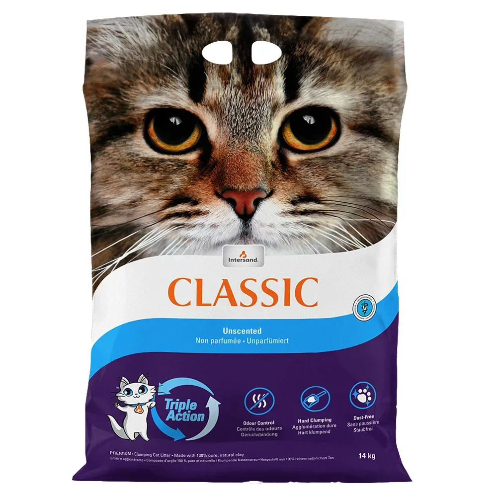 Intersand Classic Katzenstreu Parfümfrei - 7 kg