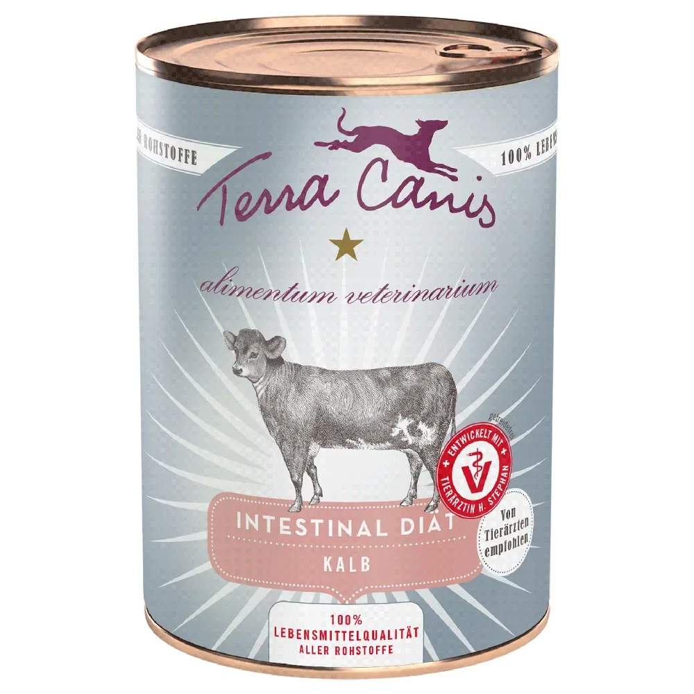 Terra Canis Alimentum Veterinarium Intestinal 6 x 400 g - Kalb