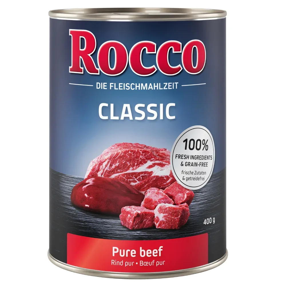 Rocco Einzeldose 1 x 400 g - Classic: Rind pur