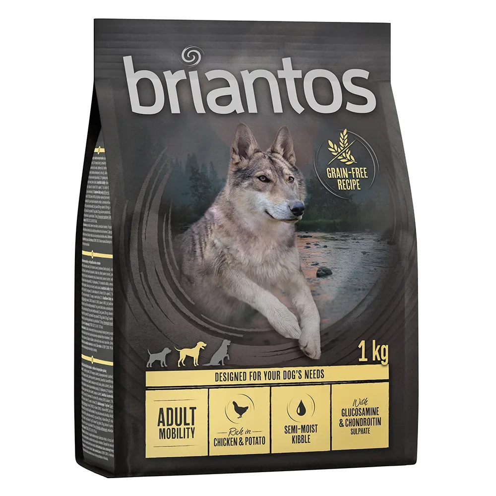 Briantos Adult Mobility Huhn & Kartoffel - GETREIDEFREIE Rezeptur - 2 x 12 kg