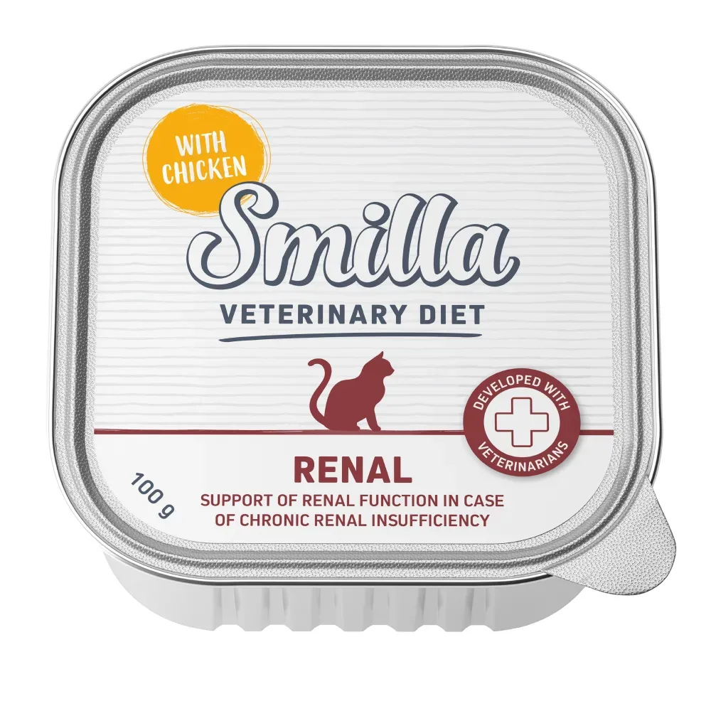 Smilla Veterinary Diet Renal Huhn - Sparpaket: 24 x 100 g