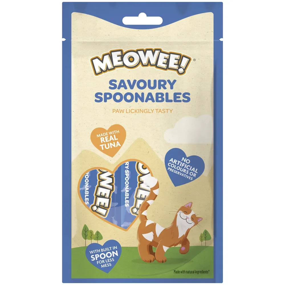 Meowee! Savoury Spoonables 8 x 14 g - Huhn