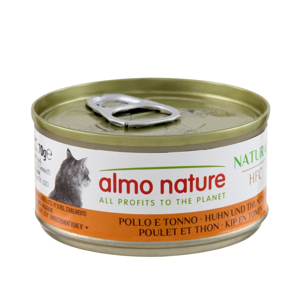 Almo nature Almo HFC 6x70g Thunfisch und Huhn
