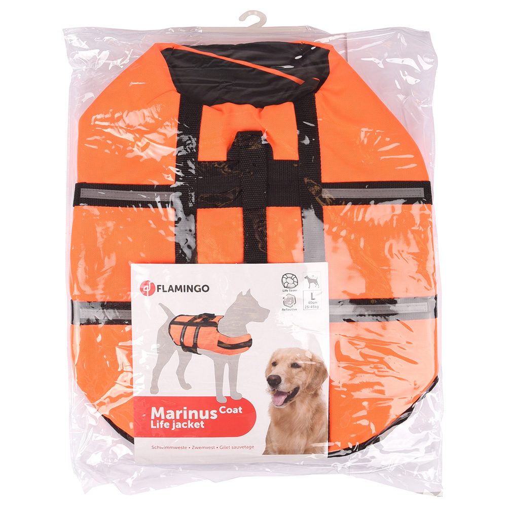 Karlie Schwimmweste orange-schwarz L