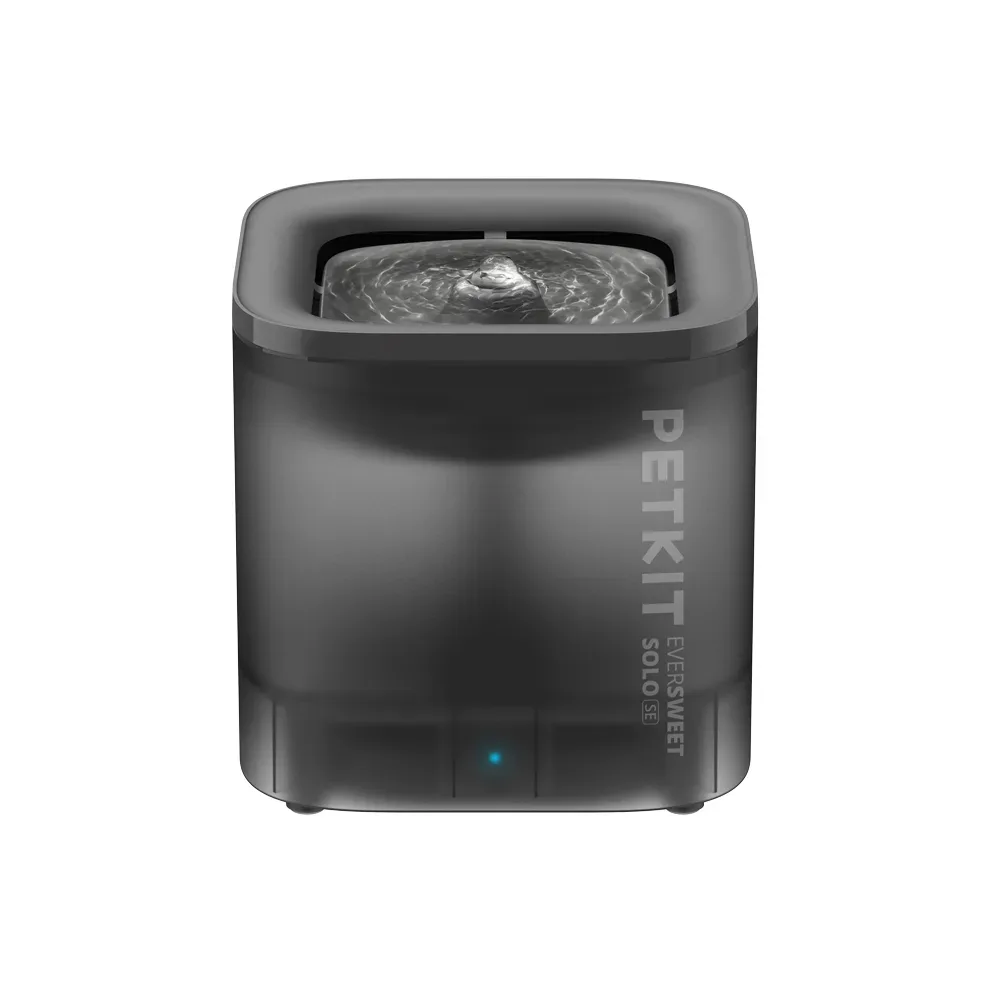 PetKit Trinkbrunnen Eversweet Solo SE - Trinkbrunnen 1,8 Liter, schwarz