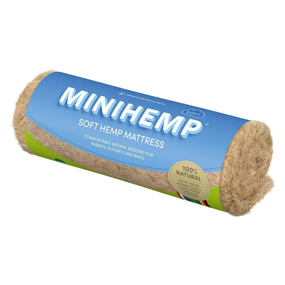 MiniHemp Soft Hanfmatratze - Sparpaket: 2er Pack à 40 x 100 cm