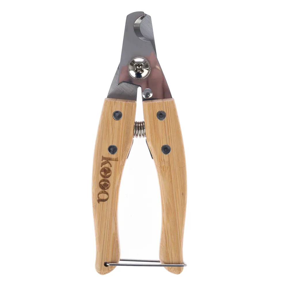 kooa Bambus-Krallenschere L - L 15,4 x B 5,4 x H 1,4 cm