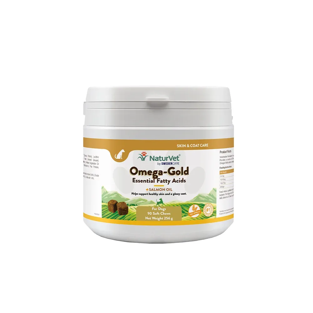 NaturVet Omega Gold - 90 Kautabletten