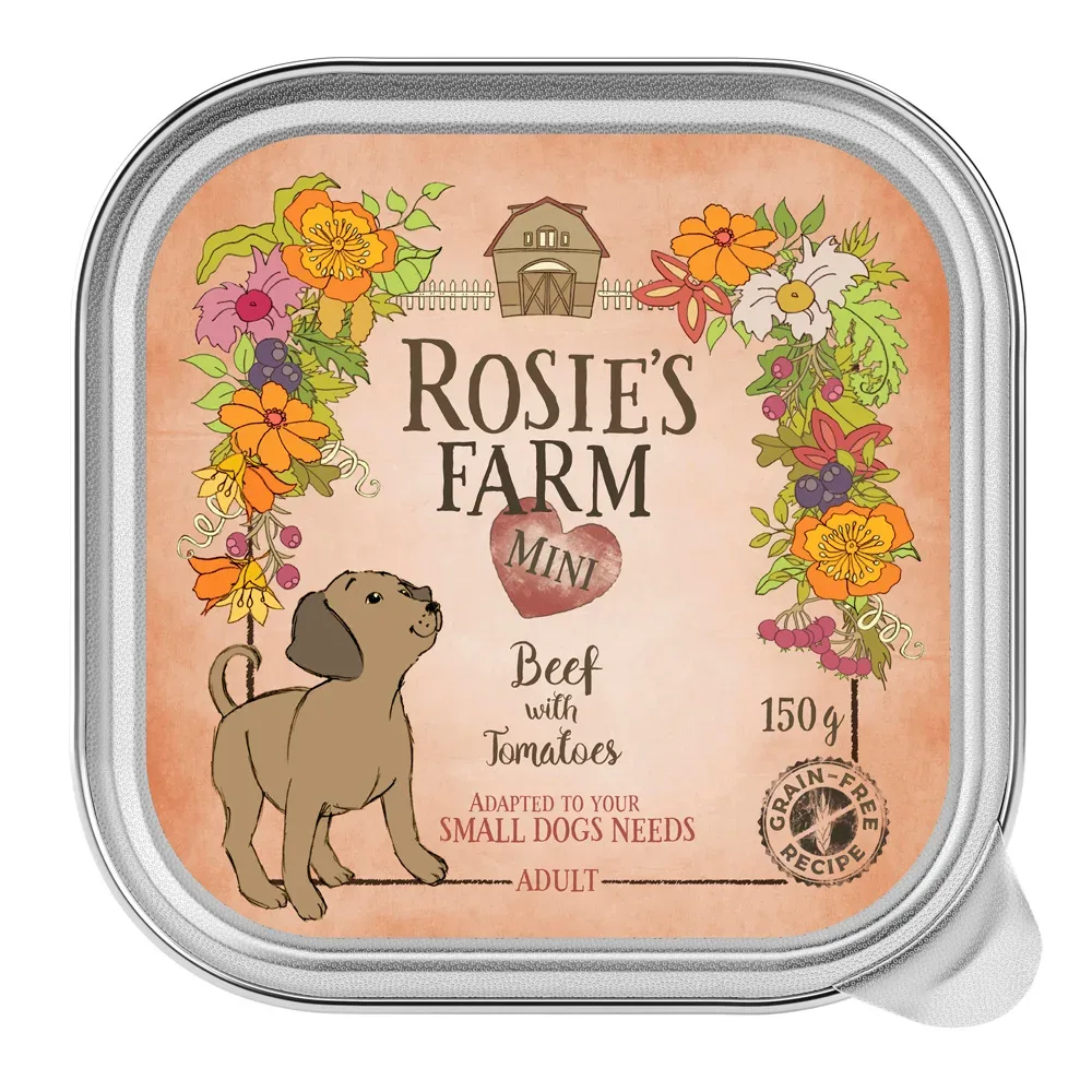 Rosie's Farm Mini 6 x 150 g - Lamm mit Karotten