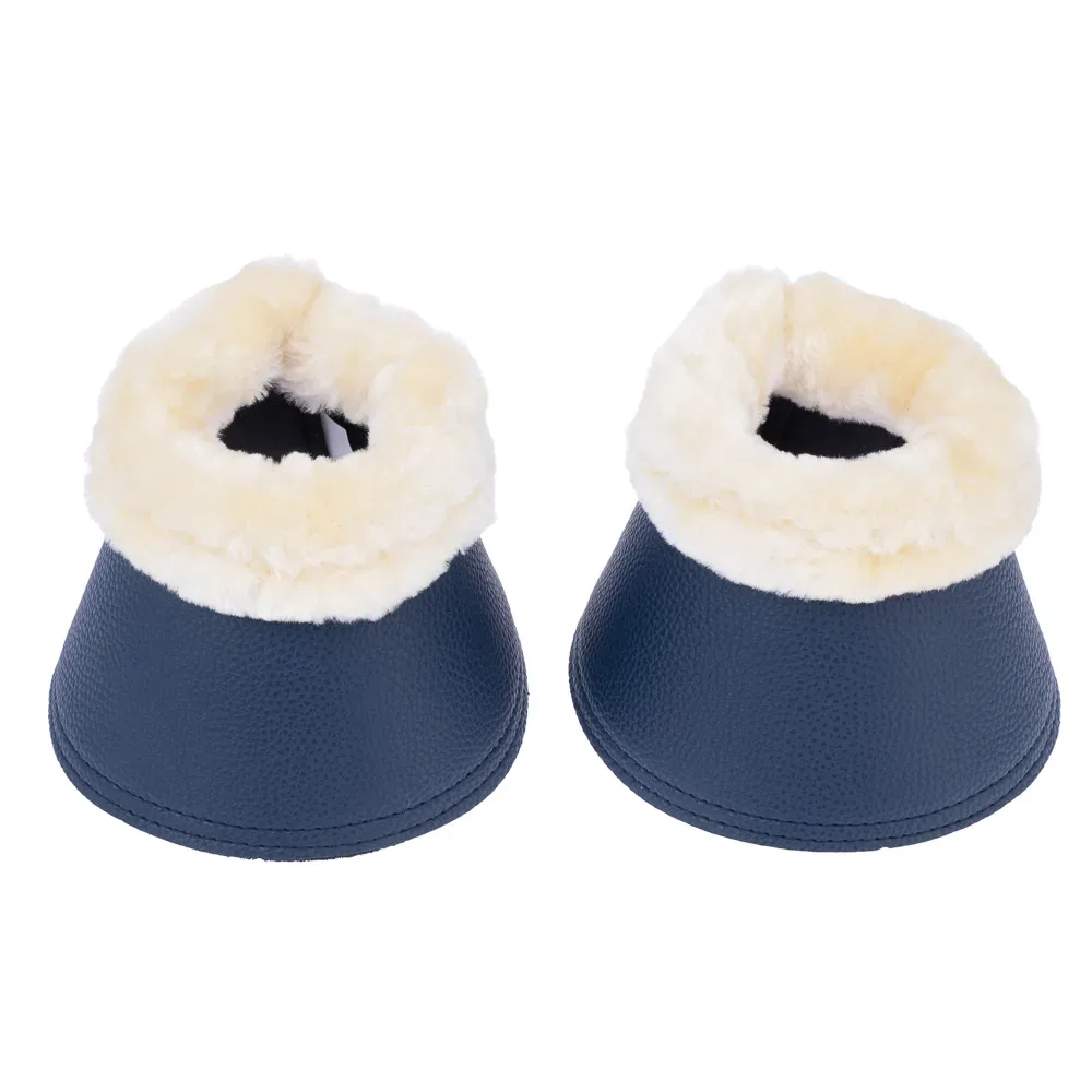 Nomad Tales Set Dressurgamaschen & Hufglocken, marineblau - 2 Hufglocken, Grösse XXL
