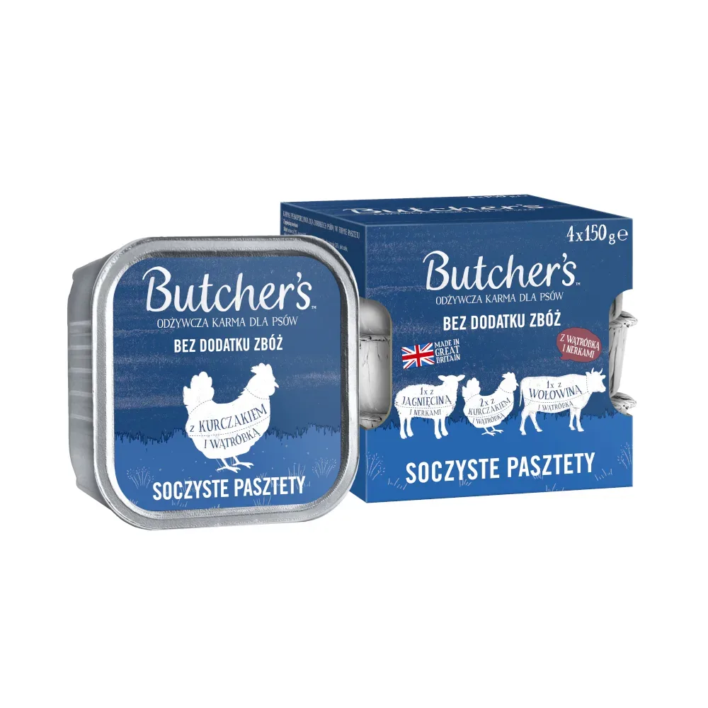 Sparpaket Butcher's Original 24 x 150 g - Mix 1: Saftige Rezepte (Rind, Lamm, Huhn)