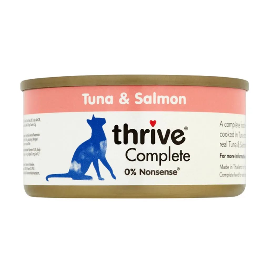 Sparpaket Thrive Complete 24 x 75 g - Thunfisch & Lachs