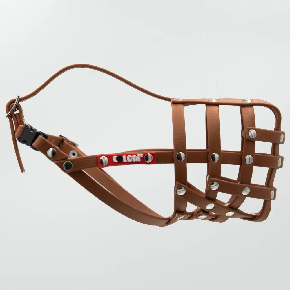 COLORI® 2.0 Maulkorb Schäferhund M, hellbraun - Grösse 6