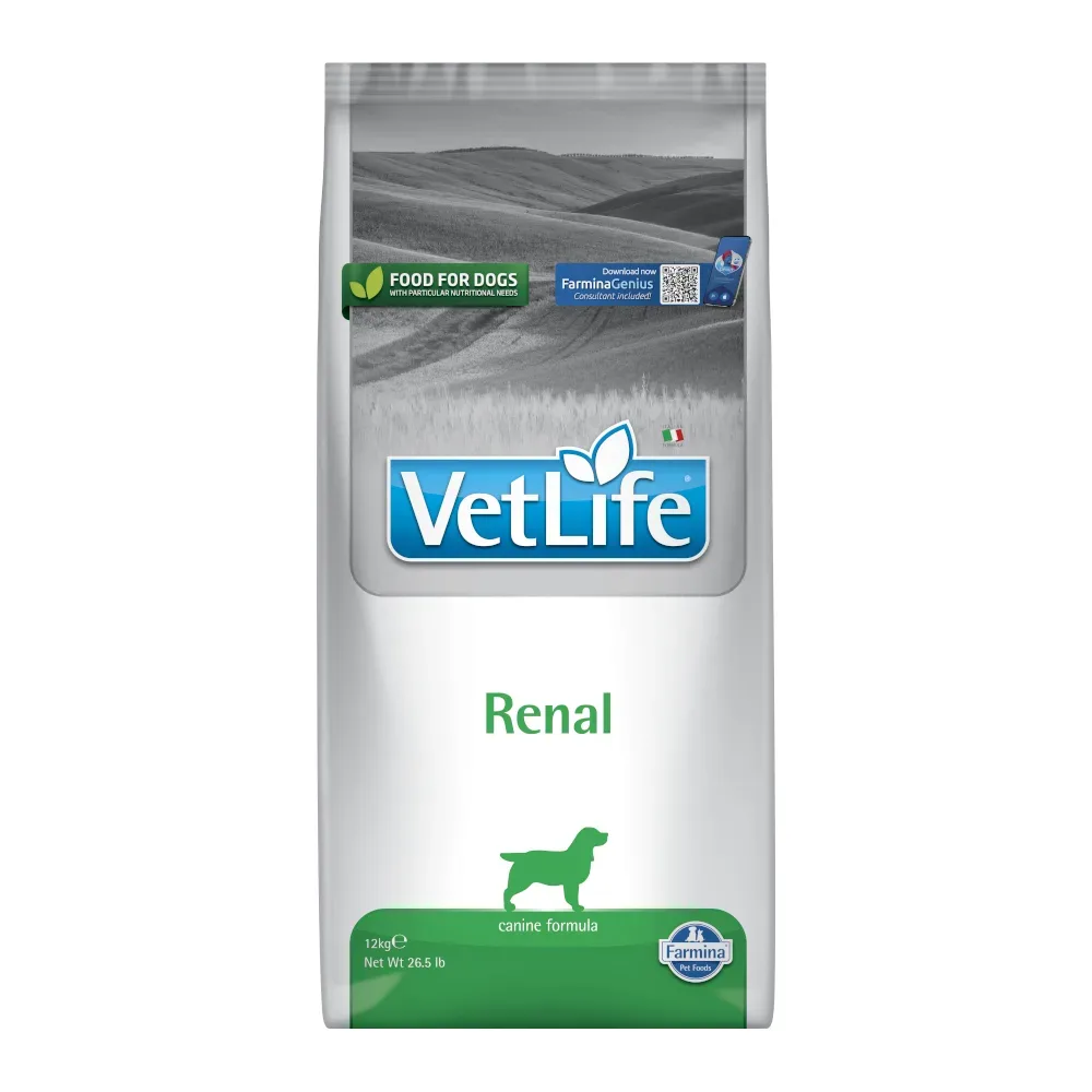 Farmina Vet Life Dog Renal - Sparpaket: 2 x 12 kg