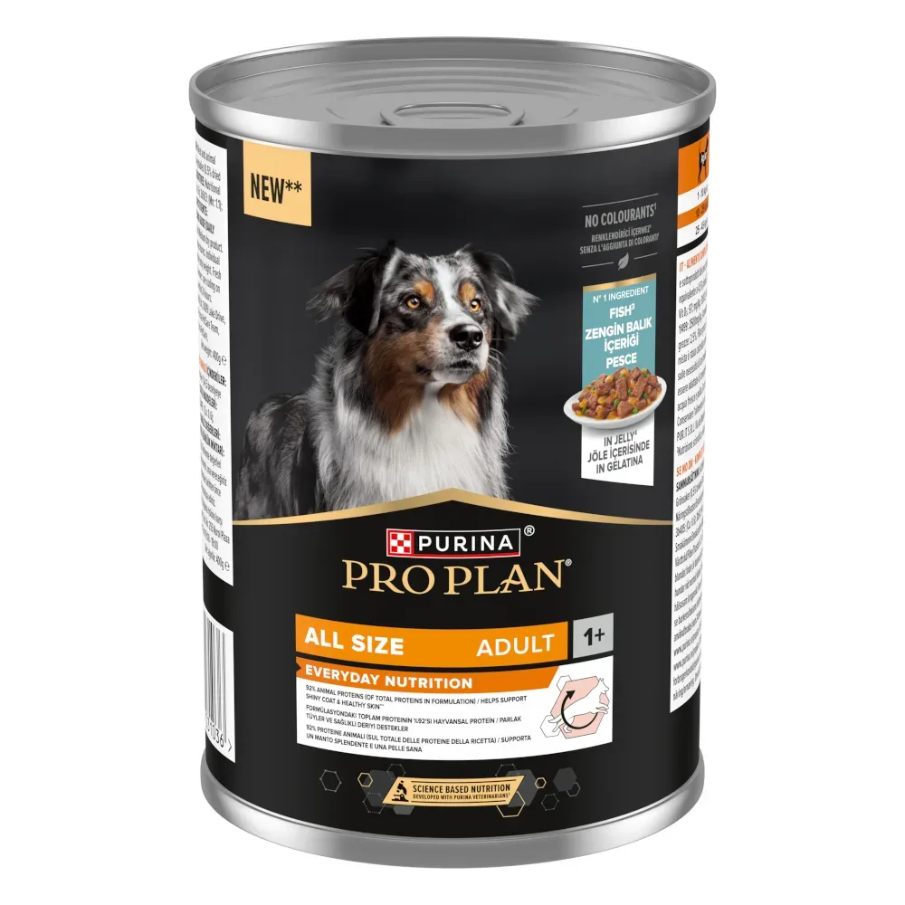 PURINA PRO PLAN All Size Adult Everyday Nutrition in Jelly 12 x 400 g - Fisch