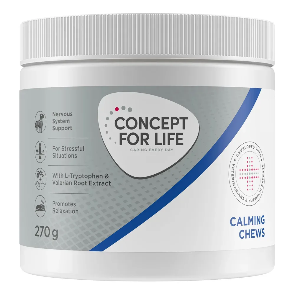 Calming Supplements Chews - Concept for Life - 270 g